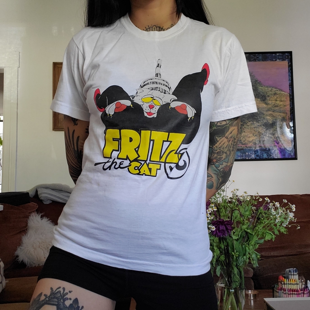 Rare Richardson Fritz the Cat Shirt